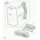 feu arriere gauche sur pare-choc Discovery 2