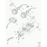 lampe de plaque d'immatriculation Defender 90, 110, 130