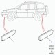 Land rover feu d'encombrement lateral Freelander 1 (XGC000060)