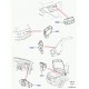 Land rover capteur feu de stop Freelander 1 et Range L322 (XKB000022)