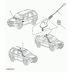 Commander amplificateur antenne radio Discovery 3, Range Sport LAND ROVER  (LR029700) pas cher sur RLD Autos