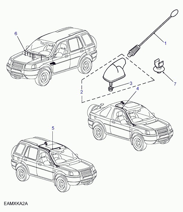 Antenne De Voiture Pour Range Rover Evoque Sport, Antenne D