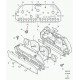Land rover ecran eclairage des instruments Freelander 1 (YAN100240L)