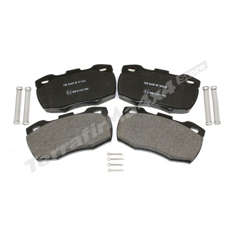 Unibrakes plaquettes de frein avant (SFP000260)