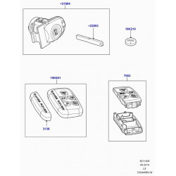 Commander accessoires de batterie Evoque et Range L322, L405, Sport LAND  ROVER (LR048539) pas cher sur RLD Autos