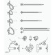 agrafe de cable Freelander 1