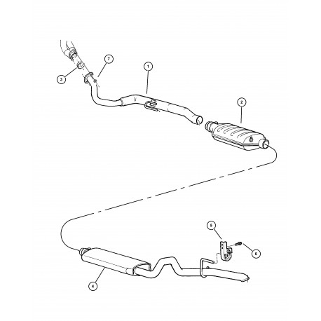 Mopar joint d'etanche Cherokee XJ,  Grand Cherokee WJ,  ZJ et Wrangler TJ,  YJ (52005431)