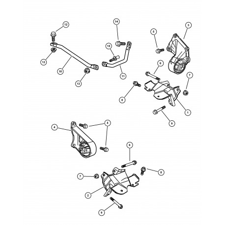 Mopar isolant Grand Cherokee WG,  WJ (52058928)