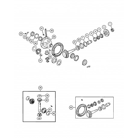 Mopar joint pignon d attaque (52070339AC)