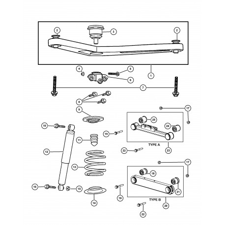 Mopar amortisseur Cherokee KJ (52088673AE)