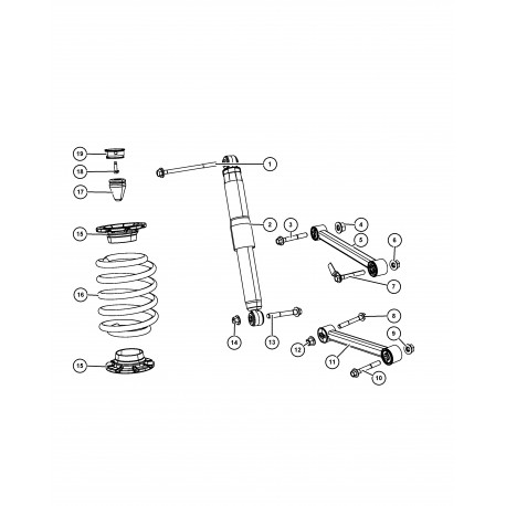 Mopar isolant (52089341AF)