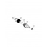 arbre Commander XH,  Commander XK,  Grand Cherokee WH