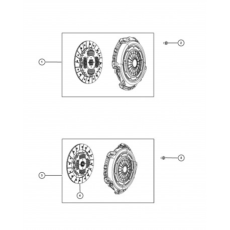 Mopar disques Cherokee KK,  Liberty KK et Wrangler JK (52104790AB)