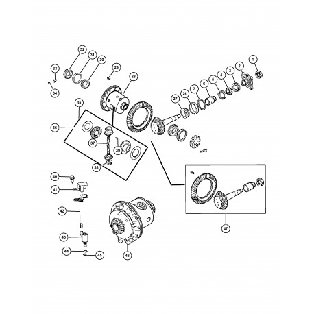 Mopar actionneur Grand Cherokee WH (52114003AF)