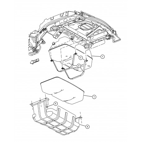 Mopar filtre Cherokee KJ (52129238AA)