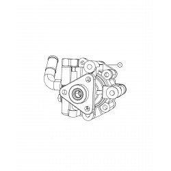 Commander bouchon reservoir liquide direction assistee MOPAR (52128513AA)  pas cher sur RLD Autos