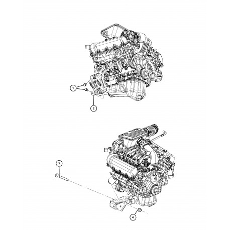 Mopar isolant Cherokee KK et Liberty KK (52129481AC)