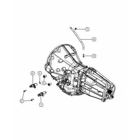 Mopar senseur Cherokee KJ,  KK,  Liberty KK et Wrangler JK (52854001AA)