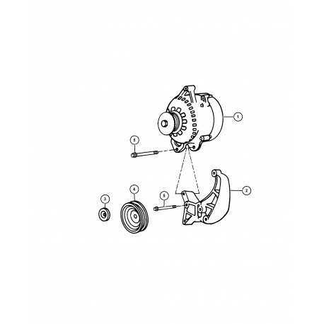 Mopar tendeur courroie fixe Grand Cherokee ZJ (53009508)