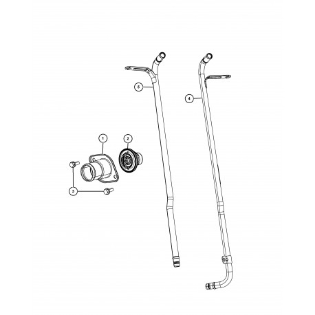 Mopar couvercle Grand Cherokee WH (53021536AC)