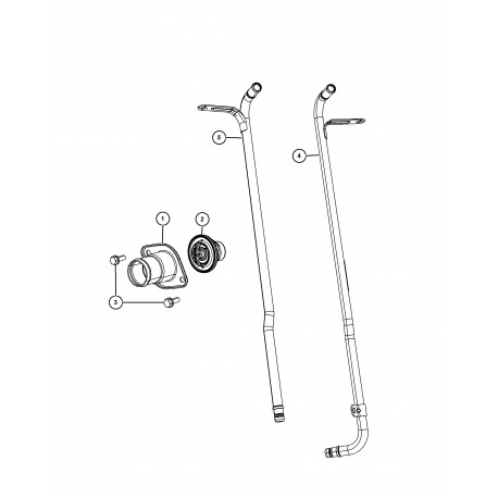 Mopar couvercle Grand Cherokee WH (53021536AC)