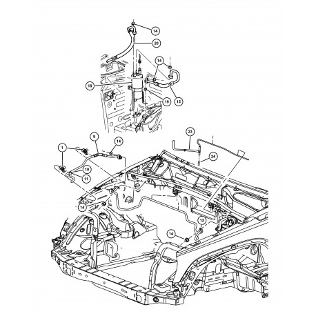 Mopar completer la designation Cherokee KJ (55037471AE)