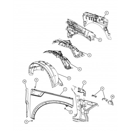 Mopar aile (55399010AB)