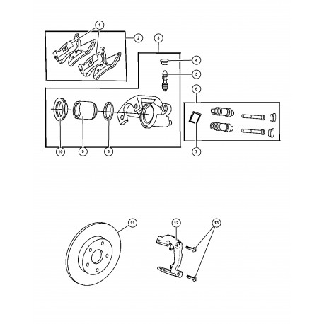 Mopar capteur abs arriere gauche Grand Cherokee WG,  WJ (56041509AA)