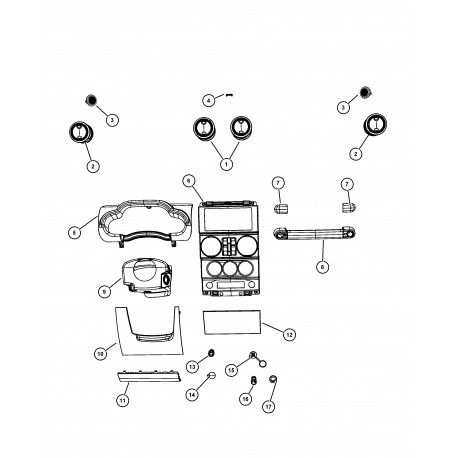 Mopar bouchon (5KN36XDVAB)