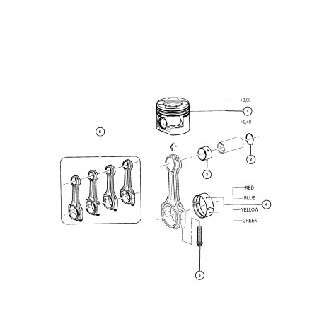 Mopar tringlerie (68020529AA)