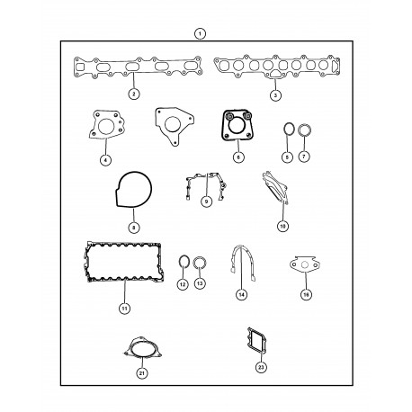 Mopar joint Wrangler JK (68027589AA)