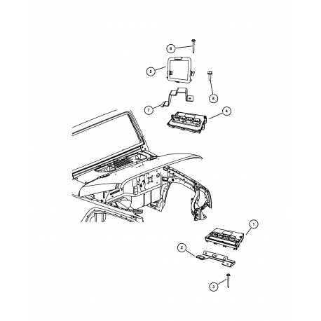 Mopar centrale inject (68030124AC)