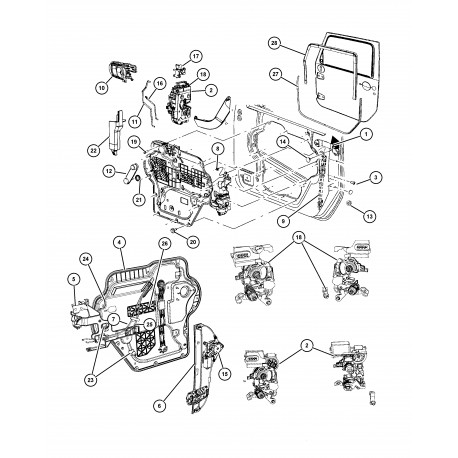 Mopar tampon Wrangler JK (68036552AA)