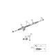 biellette de direction gauche / droit avec soufflet Grand Cherokee WH