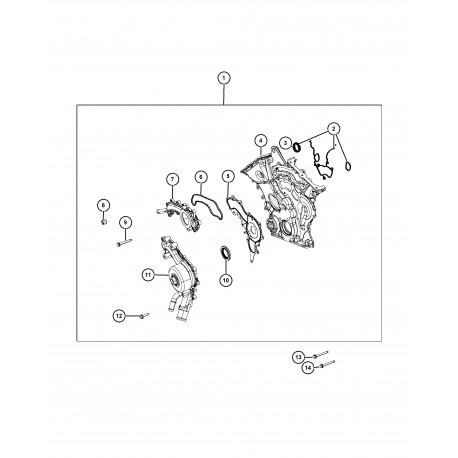 Mopar joint Grand Cherokee WK (68087340AA)