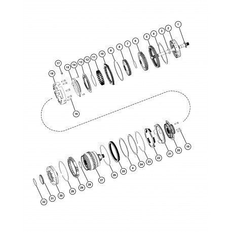 Mopar embrayage (68192982AA)