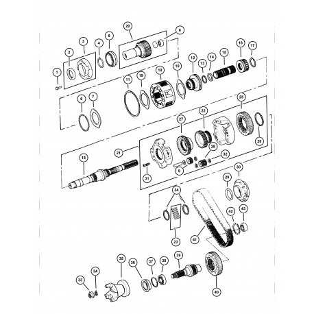 Mopar roulement Cherokee XJ (83503507)