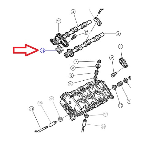 Mopar tendeur de cour (68137973AA)