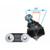 bkt and adj 45deg ball joint assy