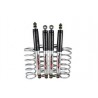 kit charge legere 4 ressorts et 4 amortisseurs en + 5 cm Defender 90, Discovery 1, Range Classic
