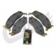 jeu de 4 plaquettes de frein avant pour disques 260mm Voyager ES
