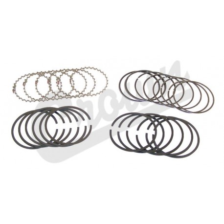 Crown jeu de segments pour 6 pistons Wrangler TJ,  YJ (04762462)