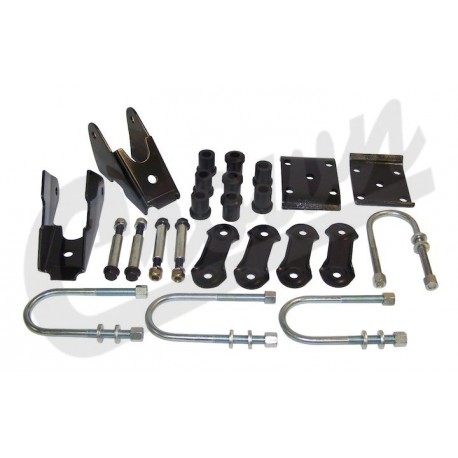 Crown kit montage pour 2 lames arriere 87-95 Wrangler YJ (52006421K)