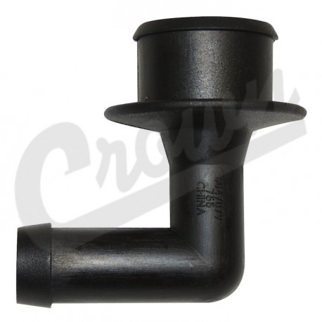 Crown fitting crankcase vent tube (53030497)