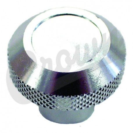 Crown knob aluminum (82797)