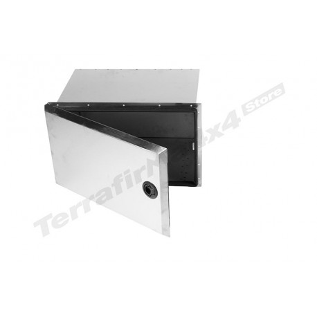 Terrafirma stainless steel side locker 110 ht Defender 90, 110, 130 (65861)