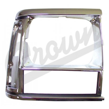 Crown entourage de pharedroit chrome (76277)