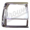 entourage de pharedroit chrome