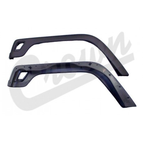 Crown elargisseur aile av droite noir (haut) TJ (76553)