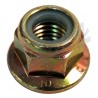 nut metric nylon insert flanged 300c